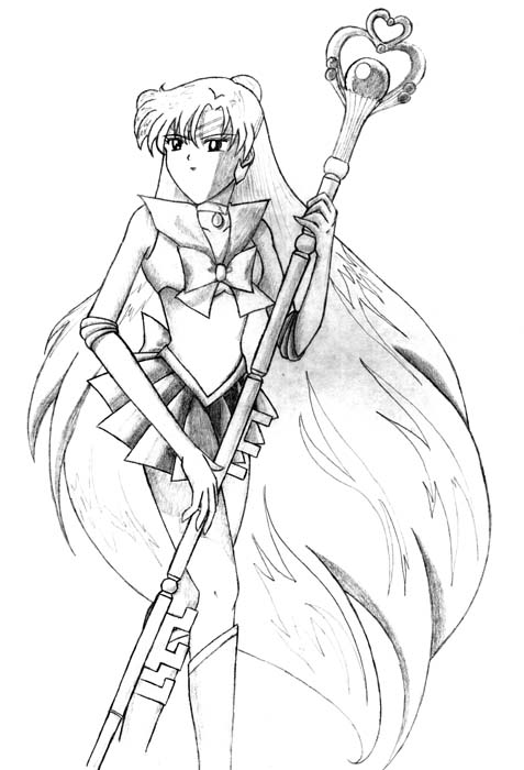 sailor pluto coloring pages - photo #26